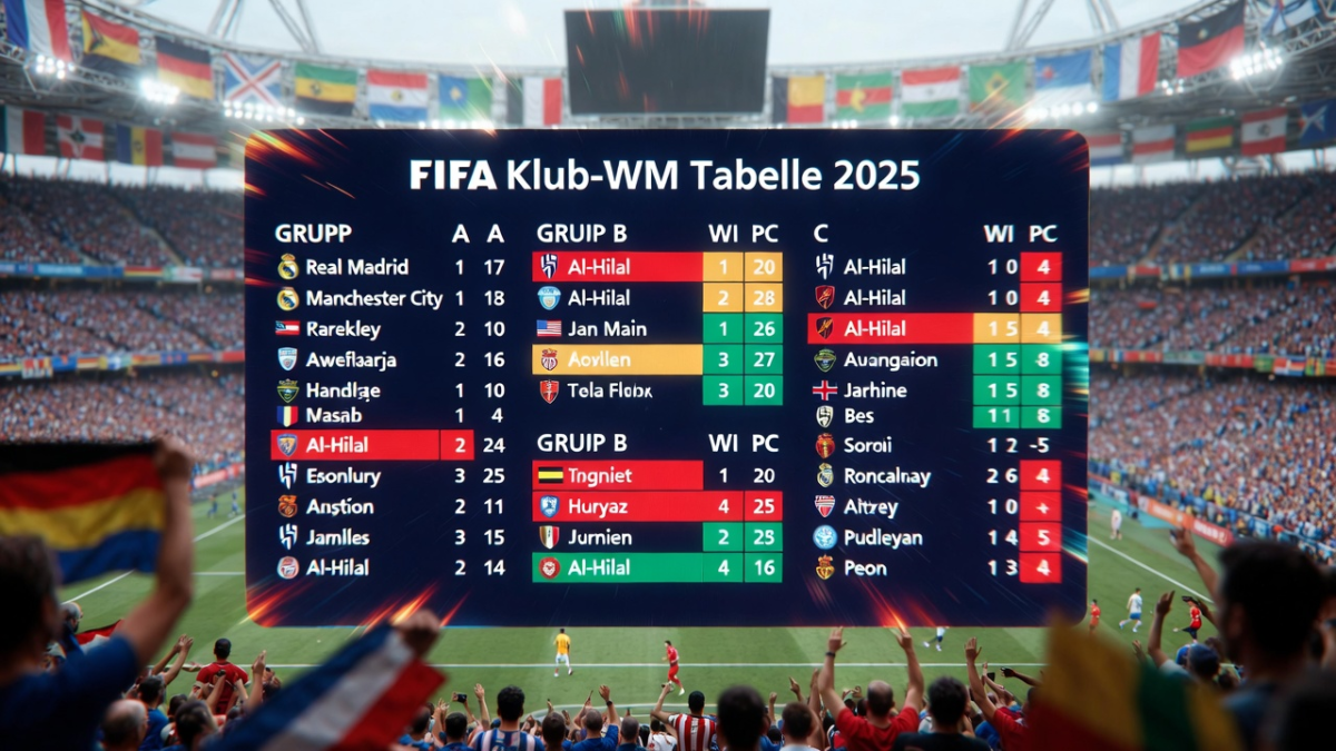 fifa klub-wm tabelle