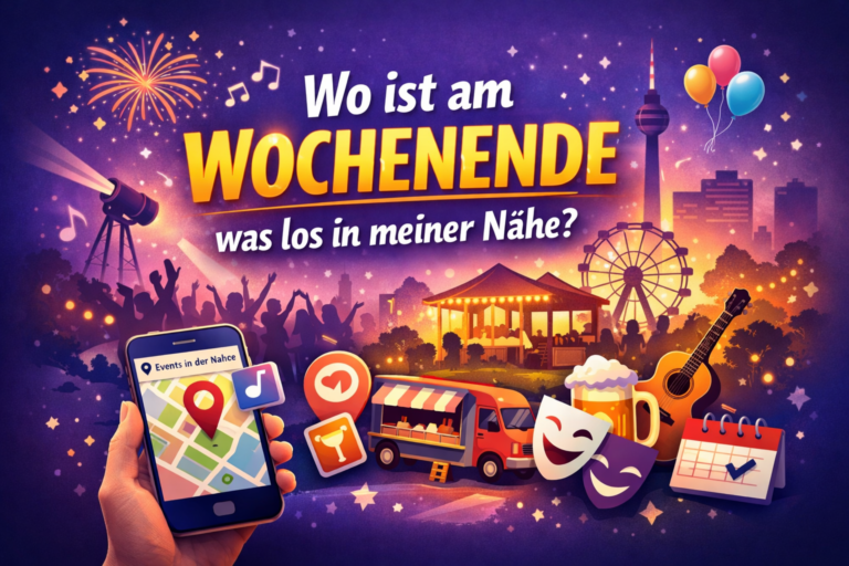 wo ist am wochenende was los in meiner nähe​