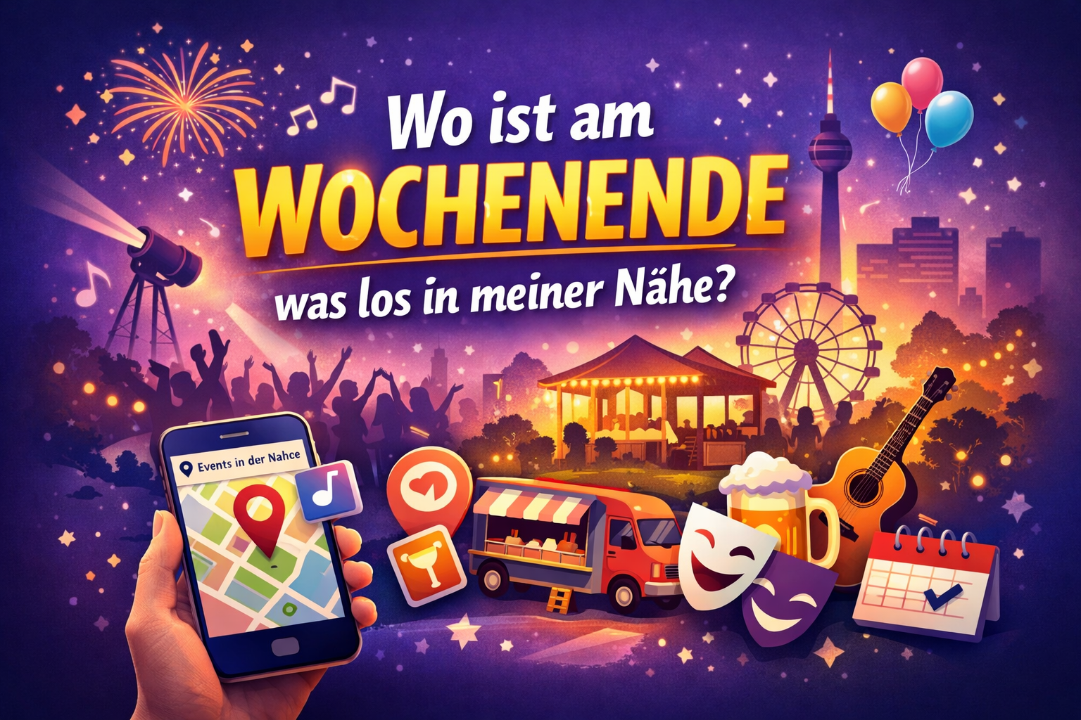 wo ist am wochenende was los in meiner nähe​
